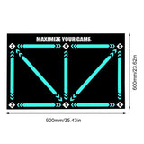 Soccer & Soccer Accessories: NNEOBA Durable Non-Slip Football Training Mat