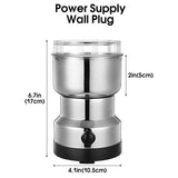 Coffee Machines & Accessories: Multipurpose Electric Coffee Bean Grinder