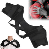 Mobility & Accessibility: NNEOBA Double Shoulder Brace Wrap Neoprene Compression Sleeve