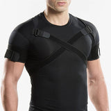Mobility & Accessibility: NNEOBA Double Shoulder Brace Wrap Neoprene Compression Sleeve