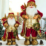Christmas Decorations: Christmas Santa Claus Doll  - 30cm