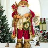 Christmas Decorations: Christmas Santa Claus Doll  - 30cm