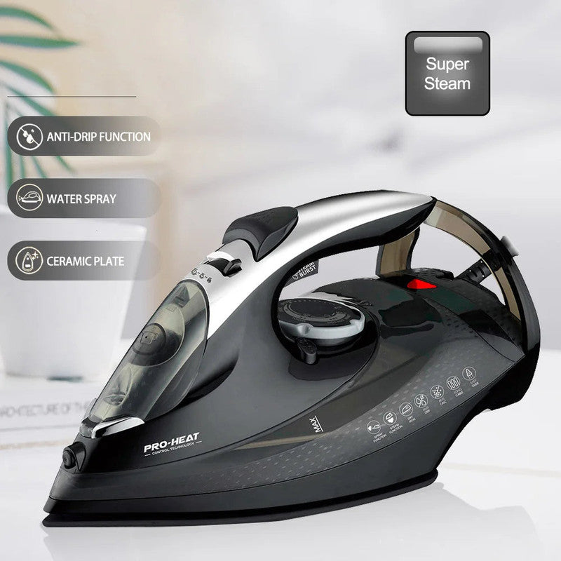 Irons & Ironing Systems: 2200W Professional Steam Iron with Ceramic Soleplate