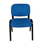 Office & Desk Chairs: NNECN Stackable Office Conference Visitor and Community Chairs (Set of 7-Blue)