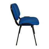 Office & Desk Chairs: NNECN Stackable Office Conference Visitor and Community Chairs (Set of 7-Blue)