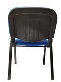 Office & Desk Chairs: NNECN Stackable Office Conference Visitor and Community Chairs (Set of 7-Blue)
