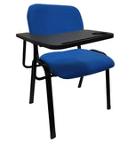 Office & Desk Chairs: NNECN Lecture Chair with Table Top for Classroom Lecture Training Conference (Set of 6-Blue)