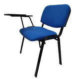Office & Desk Chairs: NNECN Lecture Chair with Table Top for Classroom Lecture Training Conference (Set of 6-Blue)
