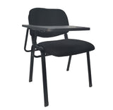 Office & Desk Chairs: NNECN Lecture Chair with Table Top for Classroom Lecture Training Conference (Set of 6-Black)