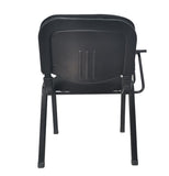 Office & Desk Chairs: NNECN Lecture Chair with Table Top for Classroom Lecture Training Conference (Set of 6-Black)