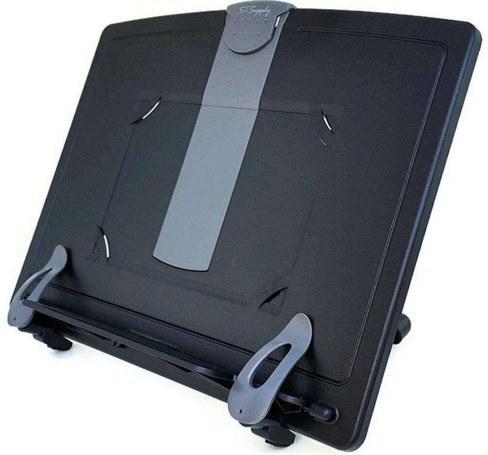 Desk Accessories: Aidata BH001B Book Stand Copy Holder - Black