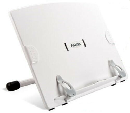 Desk Accessories: Aidata BH5001W Ergo Book Copy Stand - White