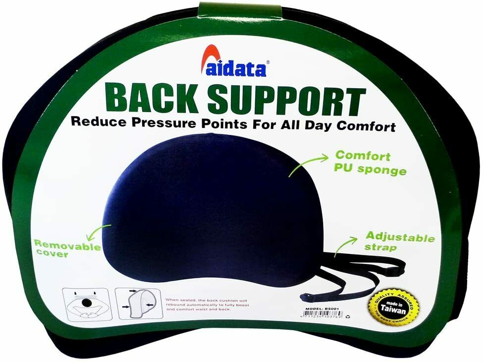 Protective Equipment: Aidata BS001 Ergonomic Back Support with Adjustable Straps