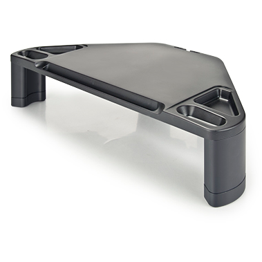 Computer Monitors & Accessories: Aidata CS-1010 Corner Monitor Stand Riser Table