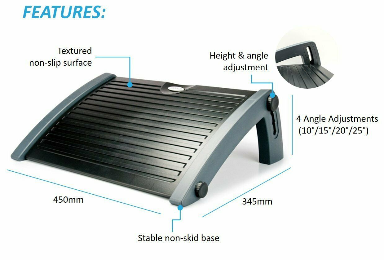 Desk Accessories: Aidata FR-1001G Cozy Footrest