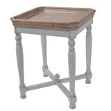 Side Tables: SHABBY SQUARE SIDE TABLE