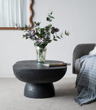 Coffee Tables: BLACK IS BACK CEMENT COFFEE TABLE