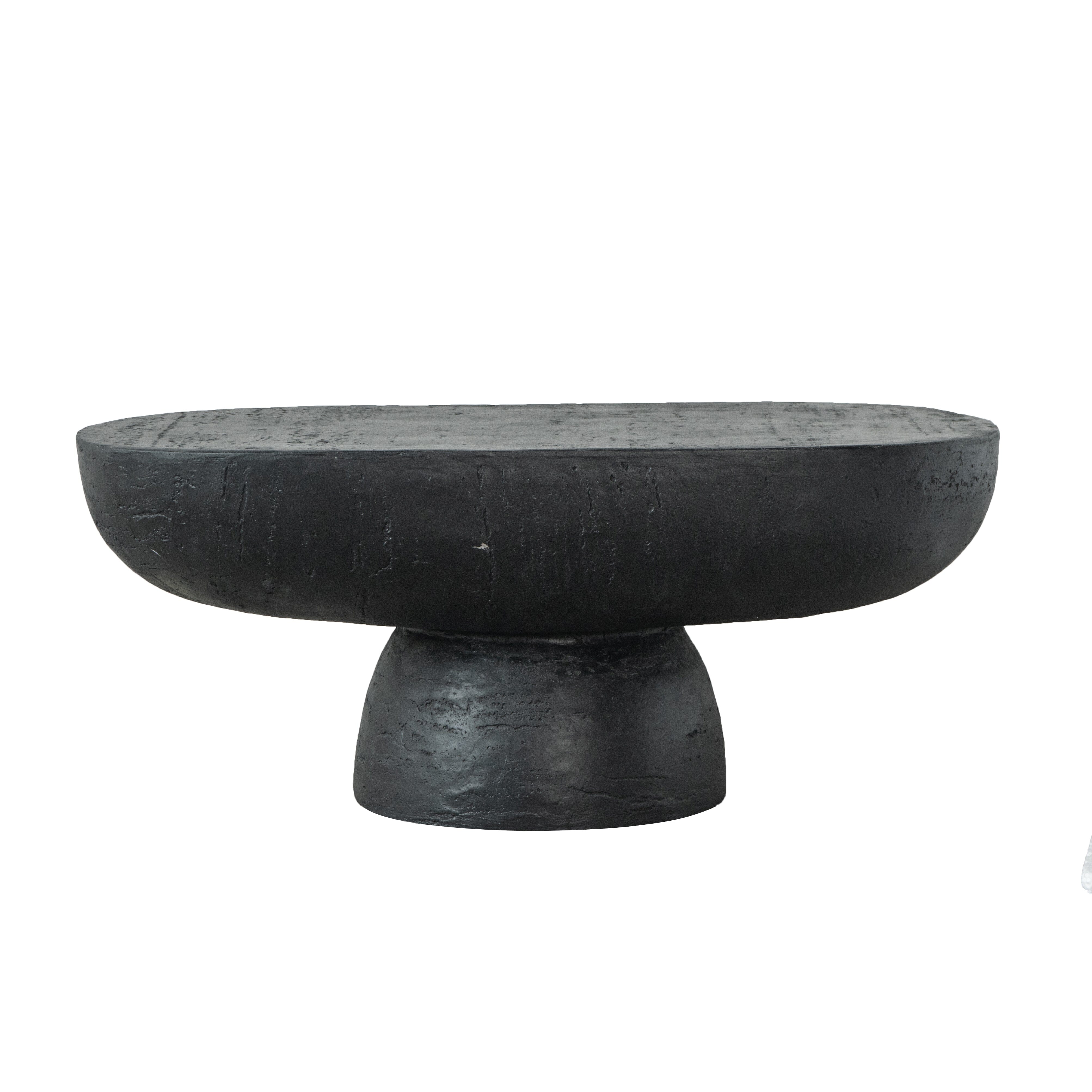 Coffee Tables: BLACK IS BACK CEMENT COFFEE TABLE