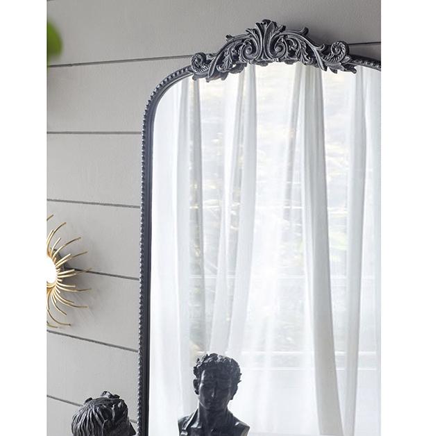 Mirrors: ORNATE METALLIC WALL MIRROR