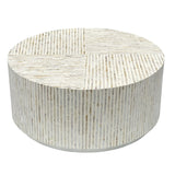 Coffee Tables: PURIST MOTHER OF PEARL HAND MADE COFFEE TABLE