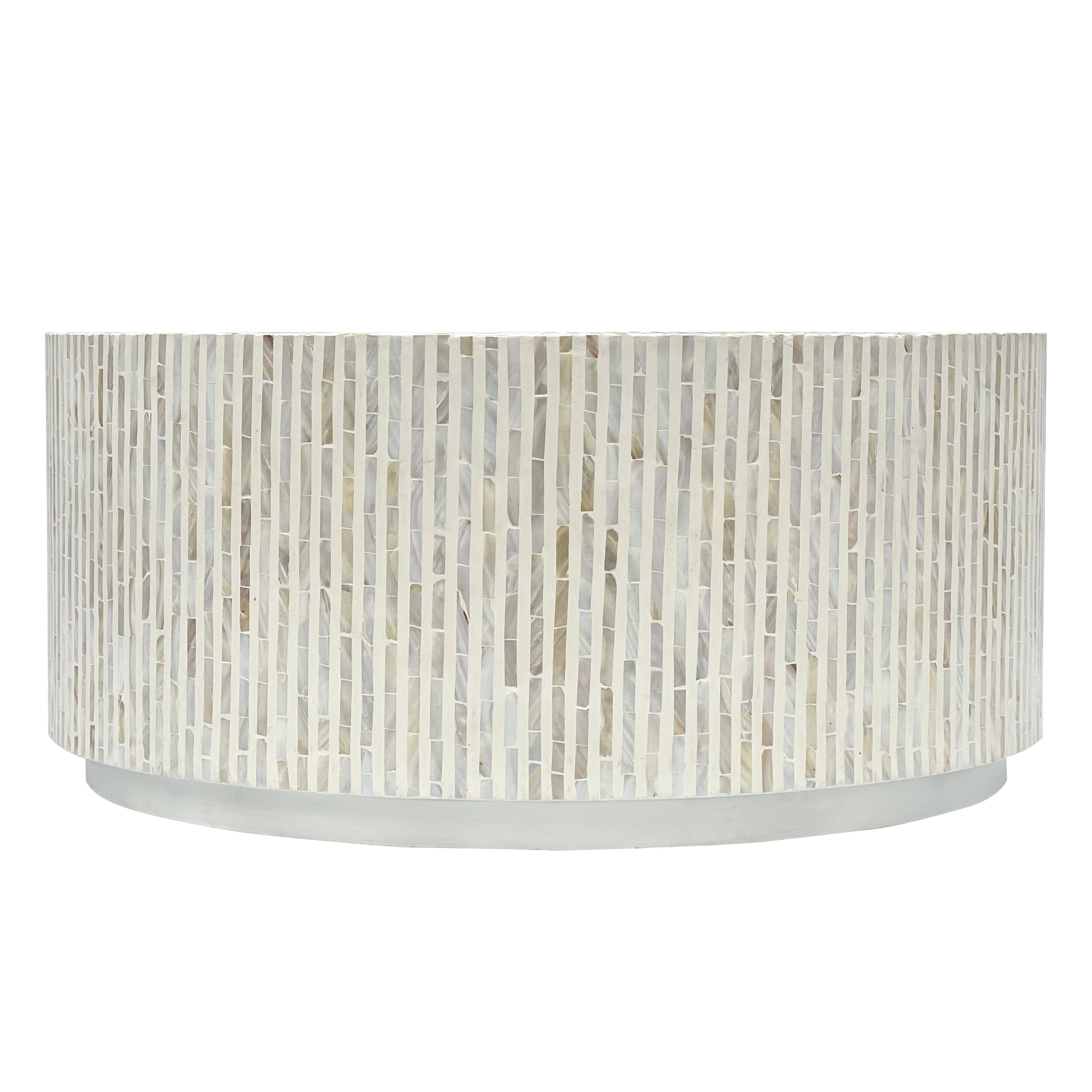 Coffee Tables: PURIST MOTHER OF PEARL HAND MADE COFFEE TABLE