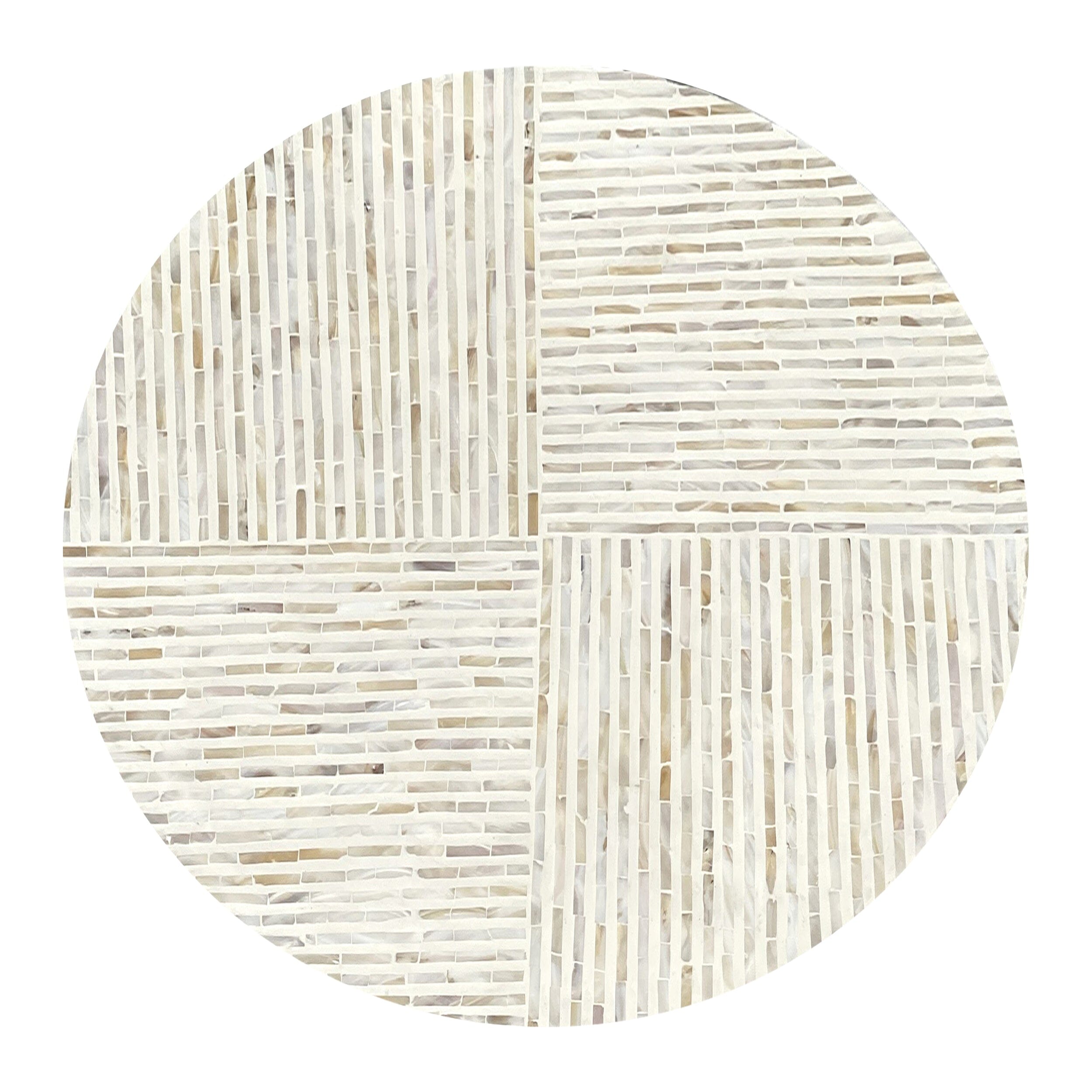 Coffee Tables: PURIST MOTHER OF PEARL HAND MADE COFFEE TABLE