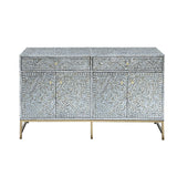 Buffets & Sideboards: MOTHER OF PEARL HAND MADE SWISH SIDEBOARD