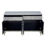 Buffets & Sideboards: MOTHER OF PEARL HAND MADE SWISH SIDEBOARD