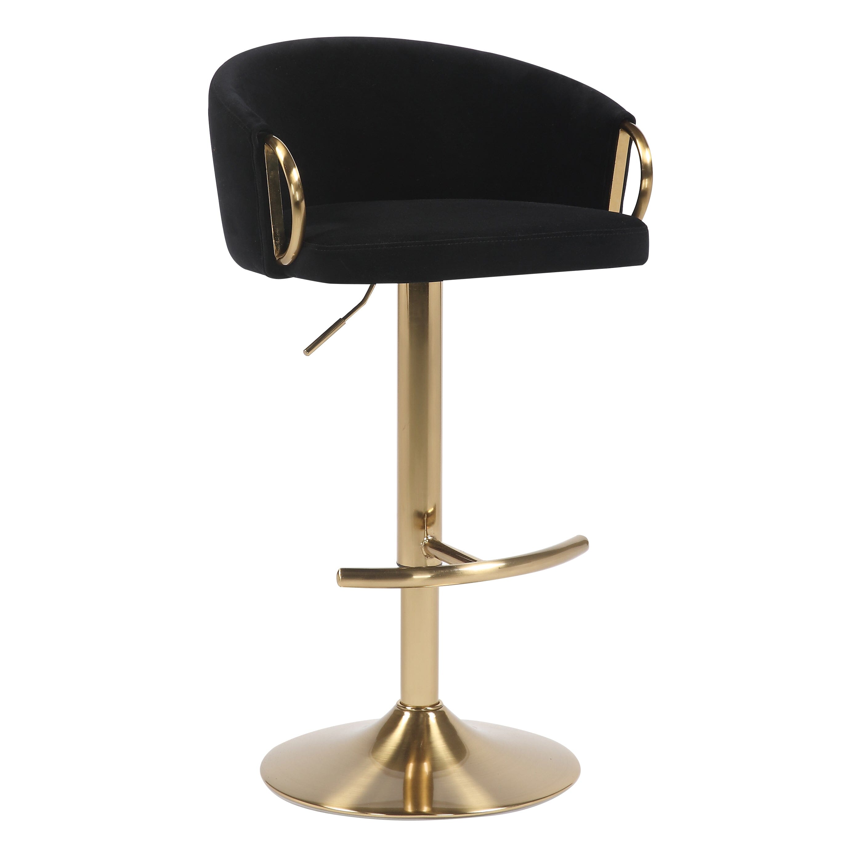 Arm Chairs & Recliners: WINFREY GAS LIFT BAR STOOL