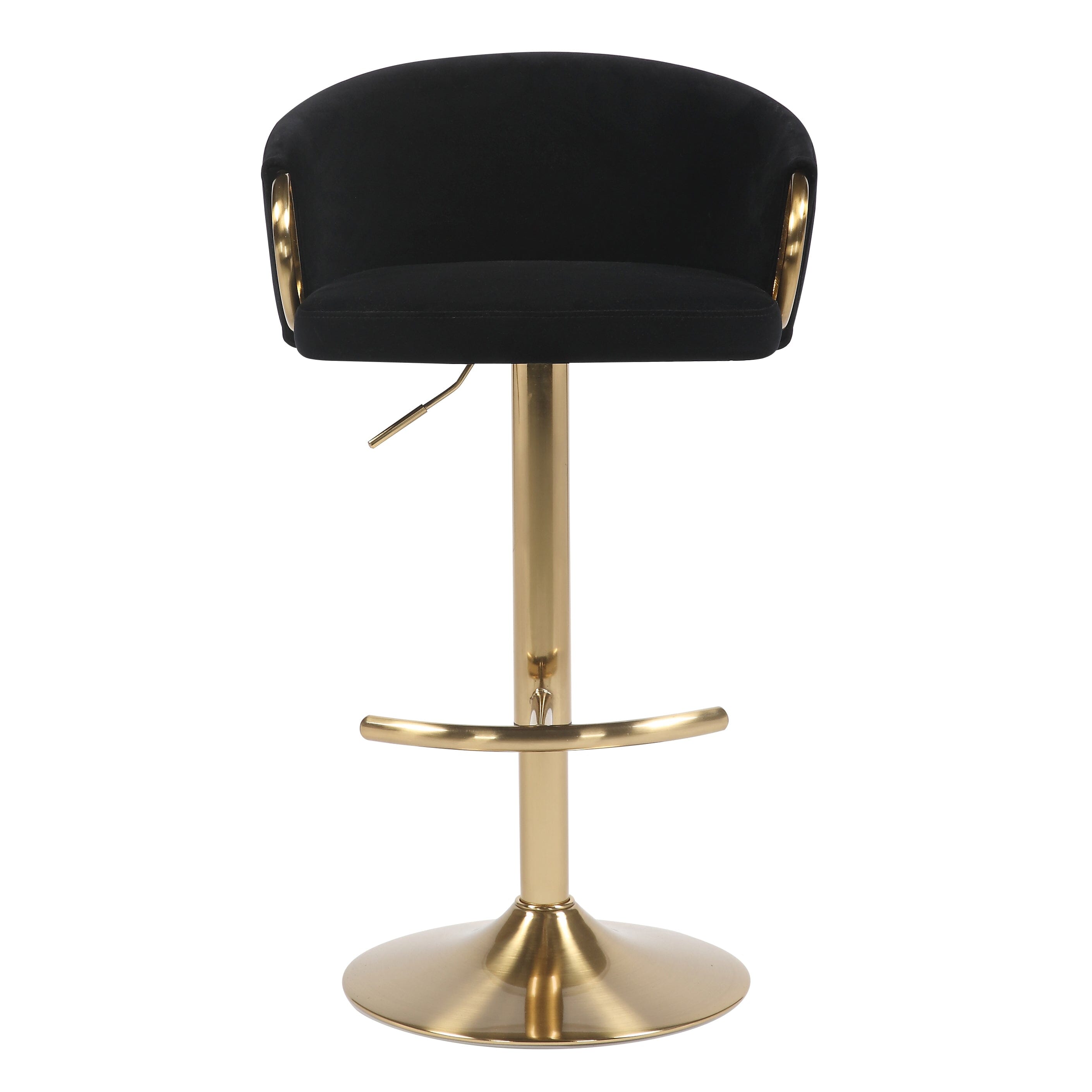 Arm Chairs & Recliners: WINFREY GAS LIFT BAR STOOL