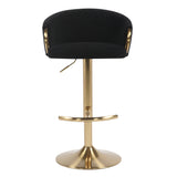 Arm Chairs & Recliners: WINFREY GAS LIFT BAR STOOL