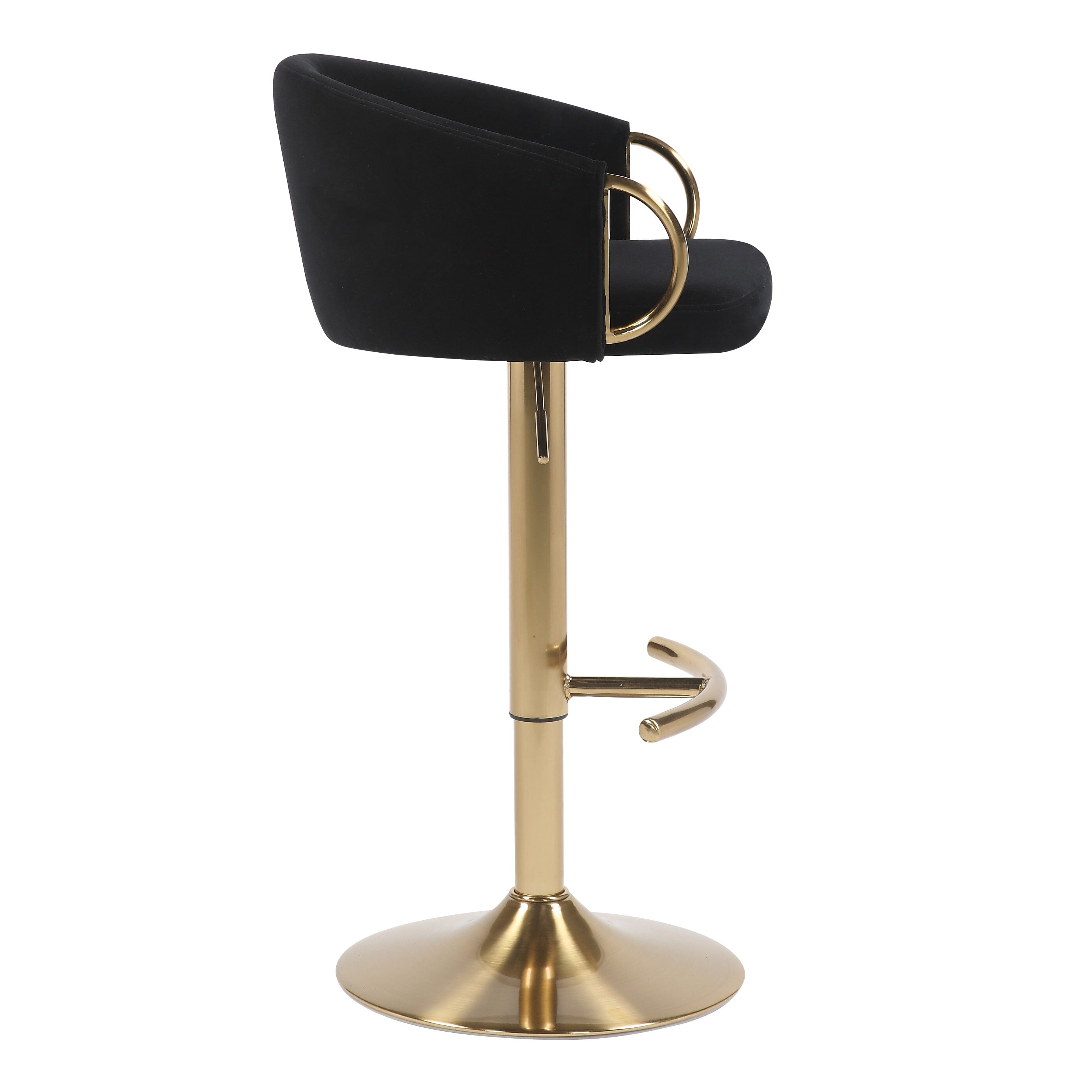 Arm Chairs & Recliners: WINFREY GAS LIFT BAR STOOL