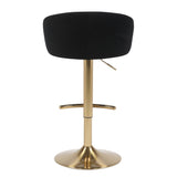 Arm Chairs & Recliners: WINFREY GAS LIFT BAR STOOL