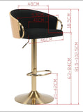 Arm Chairs & Recliners: WINFREY GAS LIFT BAR STOOL
