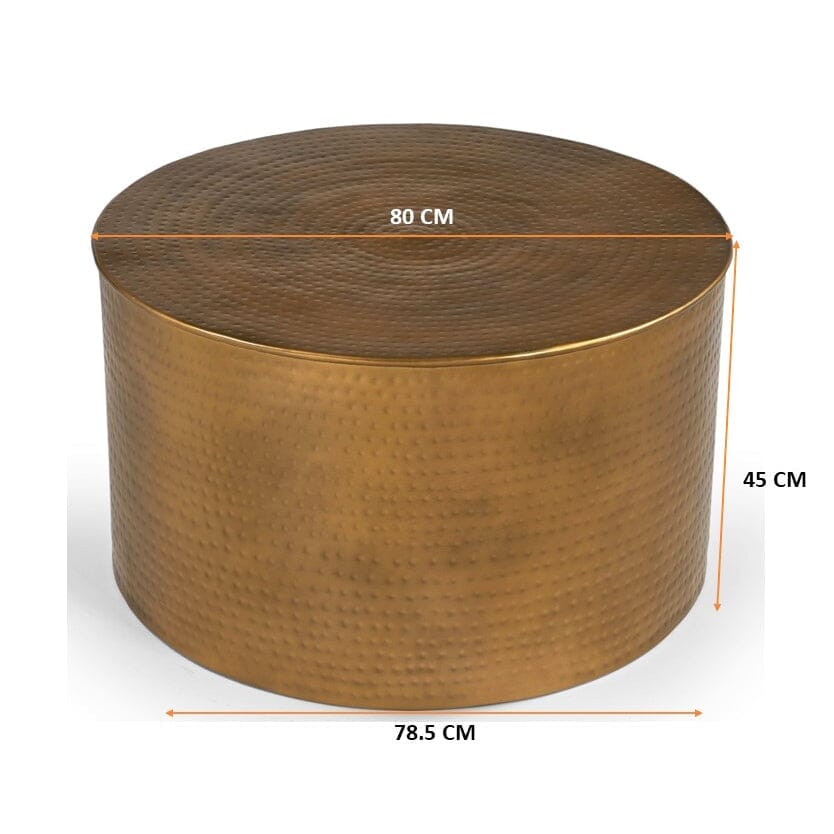 Coffee Tables: HAMMERED COFFEE TABLE