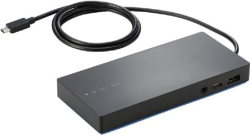 Computer Monitors & Accessories: (Refurbished) ELITE USB-C HDMI DisplayPort Universal Docking Station (TPA-B01)