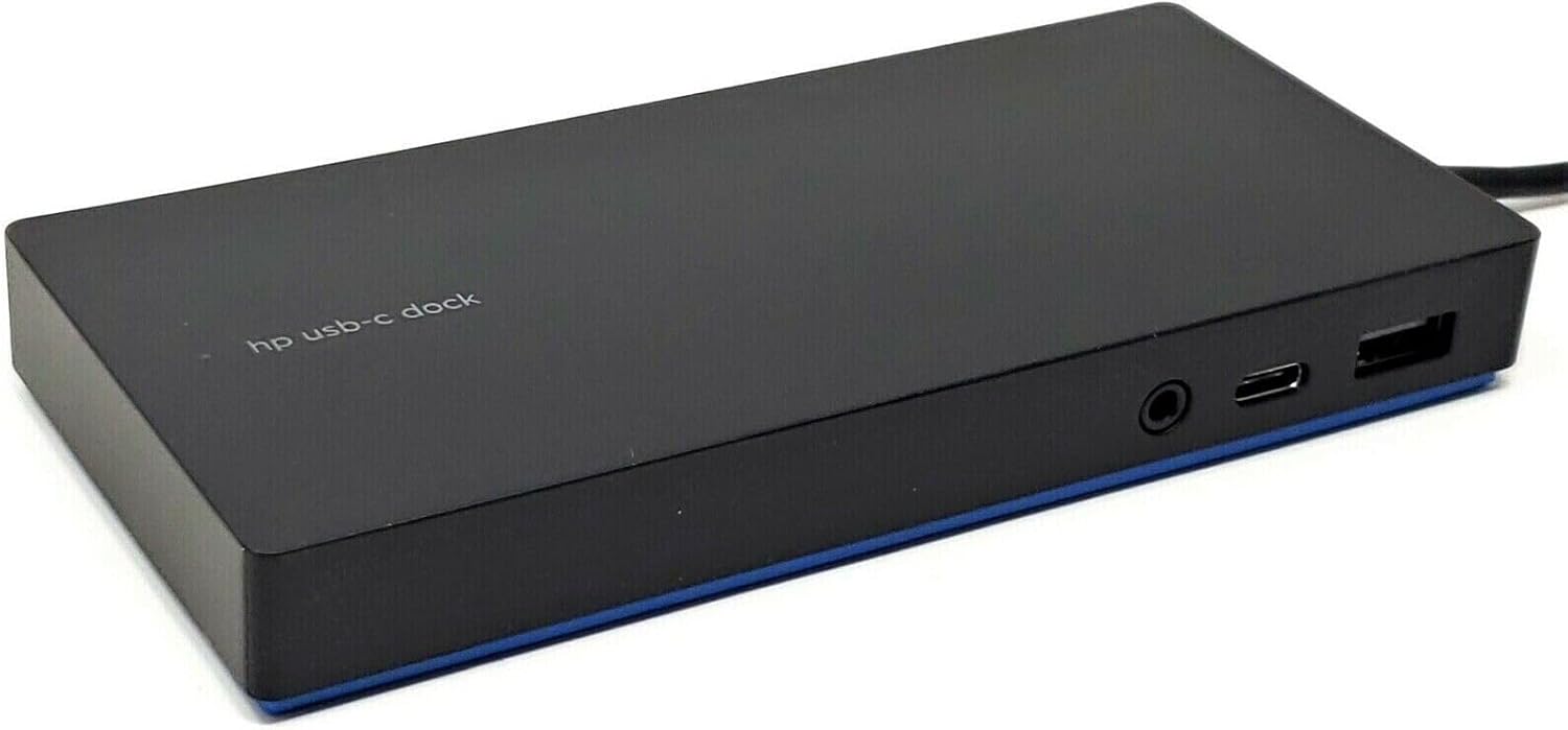 Computer Monitors & Accessories: (Refurbished) ELITE USB-C HDMI DisplayPort Universal Docking Station (TPA-B01)