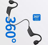 Over Ear Headphones: DG08 Wireless Bone Conduction Headphones Bluetooth