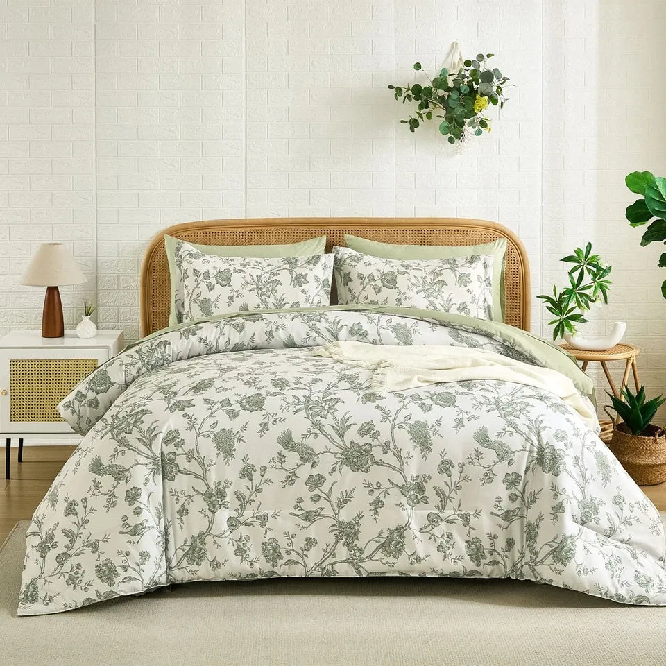 Sage Willow Garden 3 Piece Comforter Set