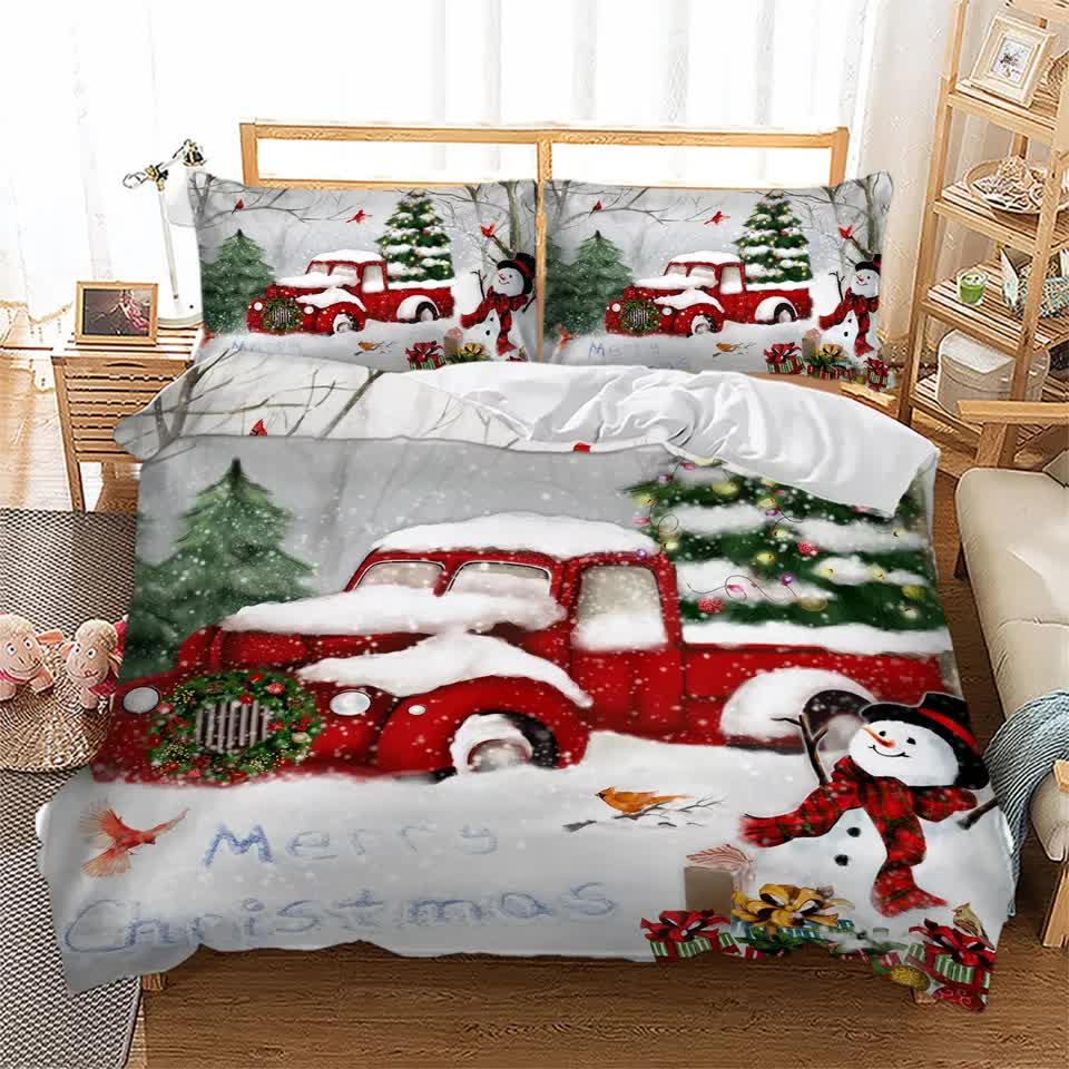 Duvet Covers: Elegant Touch Solid Color Duvet Cover Set - Easy Care-Queen