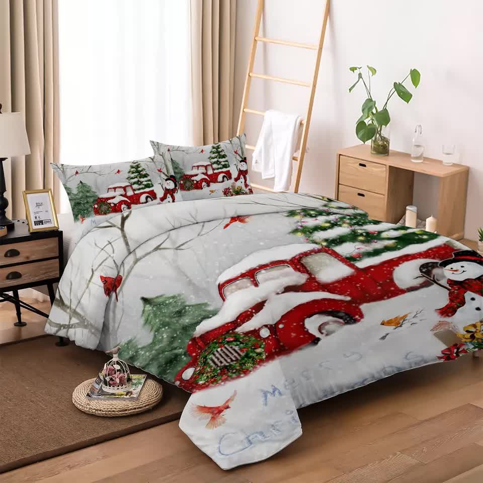 Duvet Covers: Elegant Touch Solid Color Duvet Cover Set - Easy Care-Queen