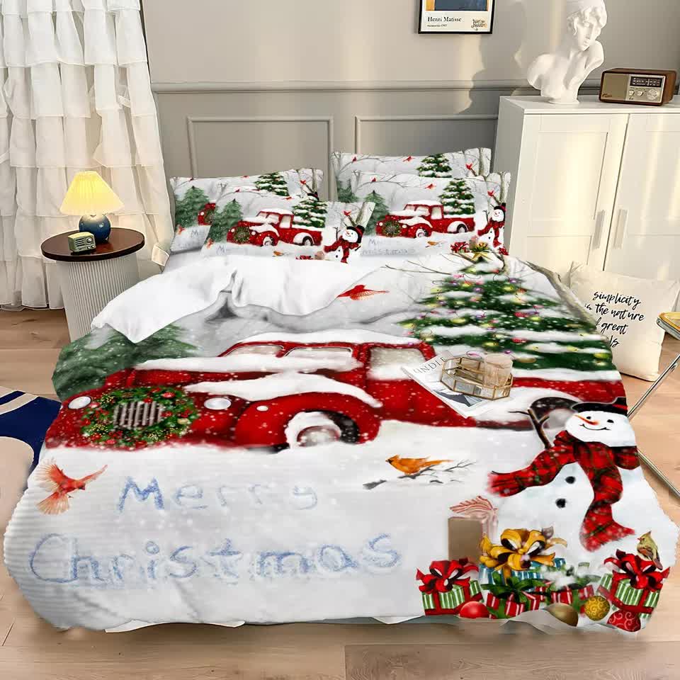 Duvet Covers: Elegant Touch Solid Color Duvet Cover Set - Easy Care-Queen