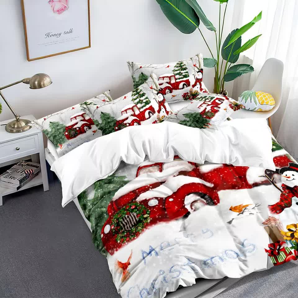 Duvet Covers: Elegant Touch Solid Color Duvet Cover Set - Easy Care-Queen