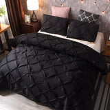 Duvet Covers: Blissful Sleep Duvet Cover Set - Ultra Soft-King
