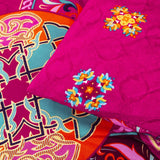 Aesthetic Glow Floral 3‑Piece Comforter Set with Matching Shams