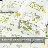Quilts & Duvets: Vintage Delicate green bloom 3 Pc Comforter & Pillow Cover Set