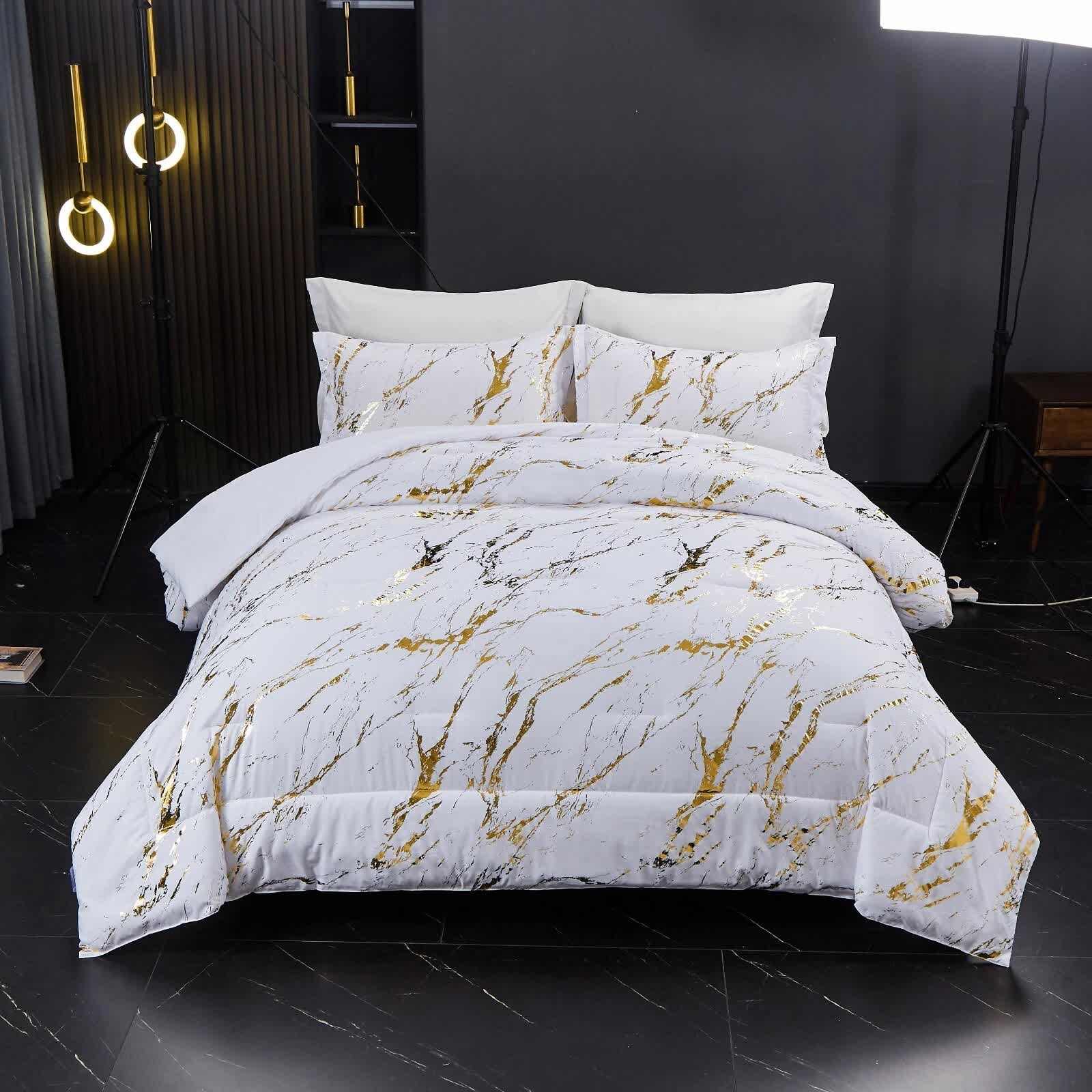 Quilts & Duvets: Cloud Rest Bedding Collection  Minimal 3‑Piece Comforter
