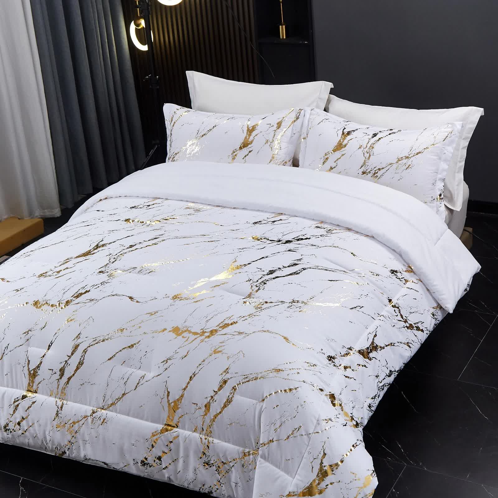 Quilts & Duvets: Cloud Rest Bedding Collection  Minimal 3‑Piece Comforter