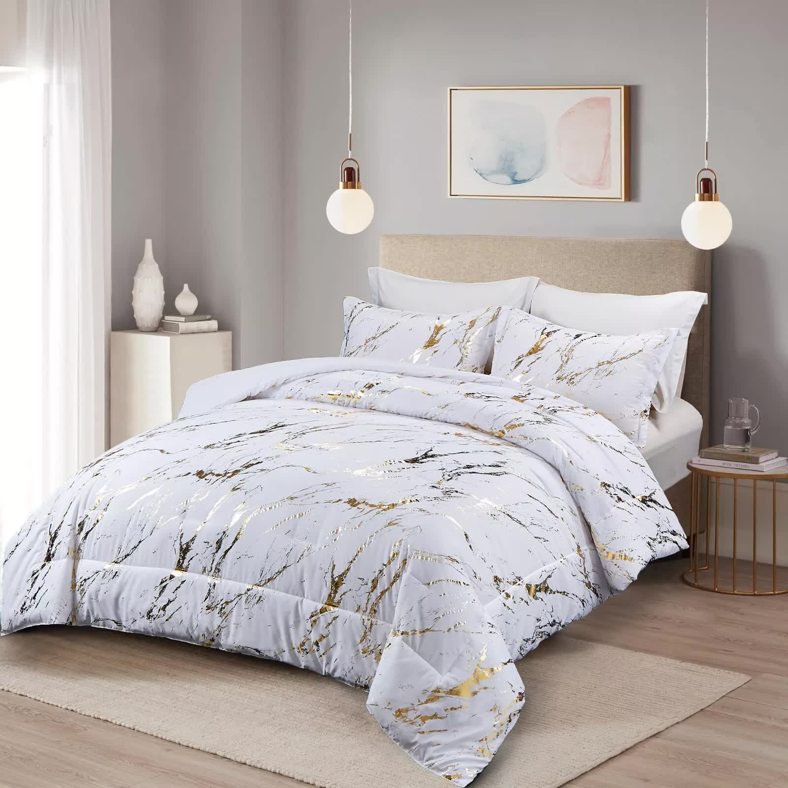 Quilts & Duvets: Cloud Rest Bedding Collection  Minimal 3‑Piece Comforter