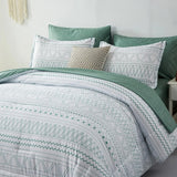 Quilts & Duvets: Boho Vibes Bedding Set  3‑Piece Comforter & Pillow Covers